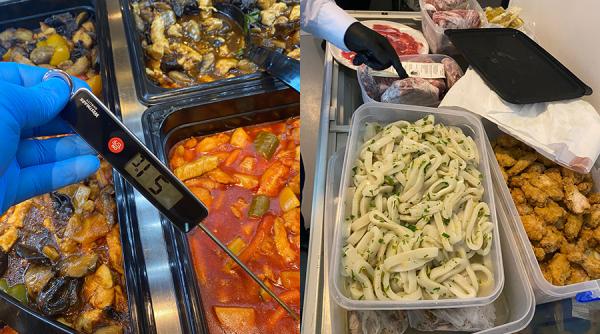 ANPC - Dezastru în Mall Băneasa. Mizerie, gândaci, gunoaie