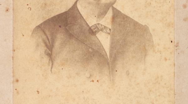 Ultima fotografie a lui Mihai Eminescu, scoasă la licitație în Bucureşti. Care este preţul de pornire