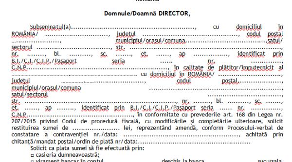 Românii amendaţi în pandemie primesc banii înapoi. Care este procedura