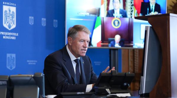 Iohannis, apel la acțiuni "hotărâte și coordonate" pentru eliminarea dependenței energetice de Rusia, la consultările găzduite de Joe Biden