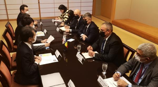 Ciucă şi Ciolacu, discuţii la Tokyo despre dezvoltarea cooperării economice între România şi Japonia