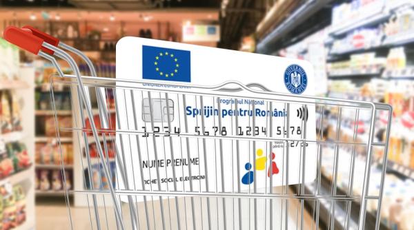 Vouchere sociale. Unele carduri, deja alimentate cu tranșa trei