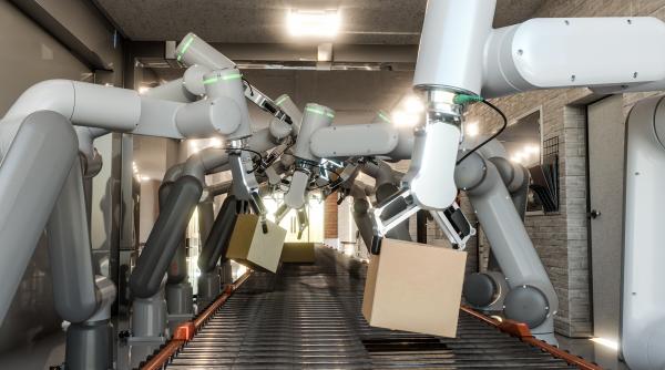 Amazon va număra, curând, mai mulți roboți decât angajați