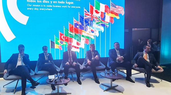 Mihai Daraban, președintele CCIR, la forumul „Oportunități de afaceri cu regiunile lumii”, organizat de WCF, la Bogota