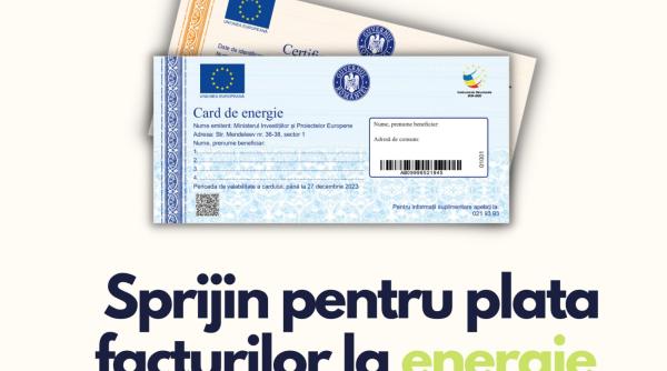 Cardul de energie: Noi beneficiari, situaţii speciale şi plăţi respinse. Documentul care va fi analizat în şedinţa de Guvern de joi, 9 martie