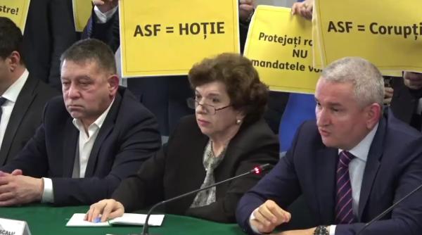 Scandal în Senat la audierea ASF în fața comisiei de specialitate