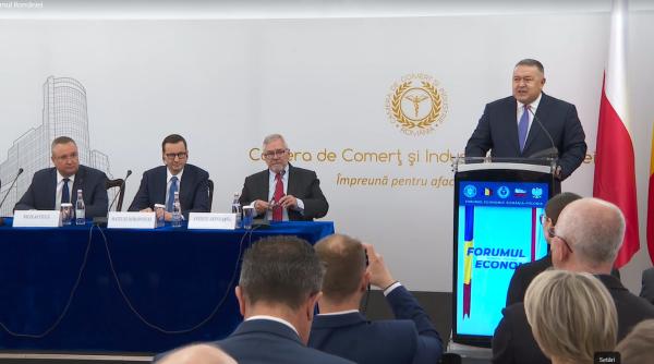 România - Polonia, schimburi comerciale în valoare de 10,94 miliarde de euro în 2022. Mihai Daraban: Va trebui să lucrăm pentru a echilibra balanţa comercială