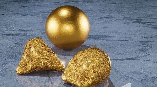 A găsit o pepită de aur uriașă cu un simplu detector de metale 