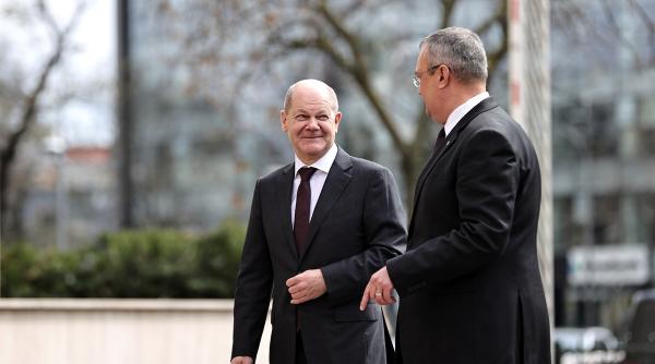 Nicolae Ciucă, întrevedere cu cancelarul Olaf Scholz. Discuţii despre intensificarea cooperării economice România-Germania