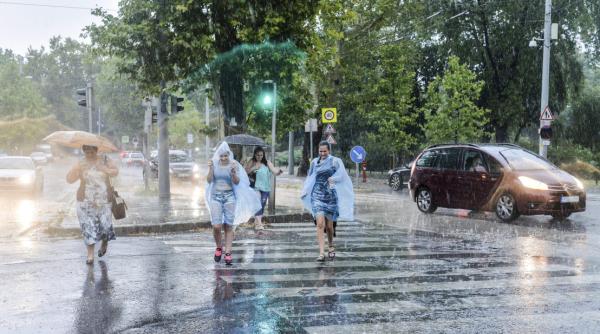 Meteo. Cod portocaliu de vreme rea în patru județe