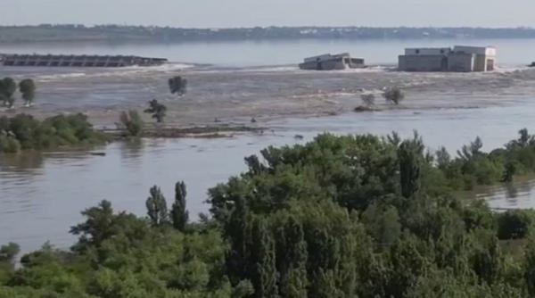 Impactul economic catastrofal al distrugerii barajului de pe Nipru