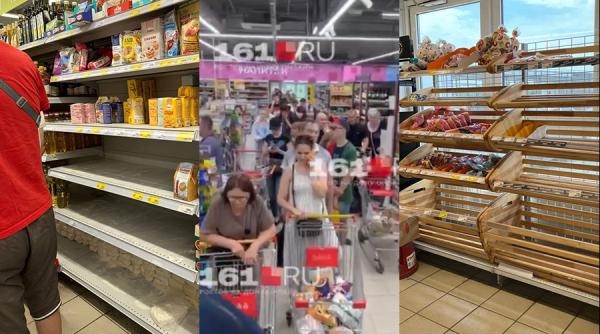Panică între locuitorii din Rostov. Magazinele se golesc iar benzinăriile sunt luate cu asalt