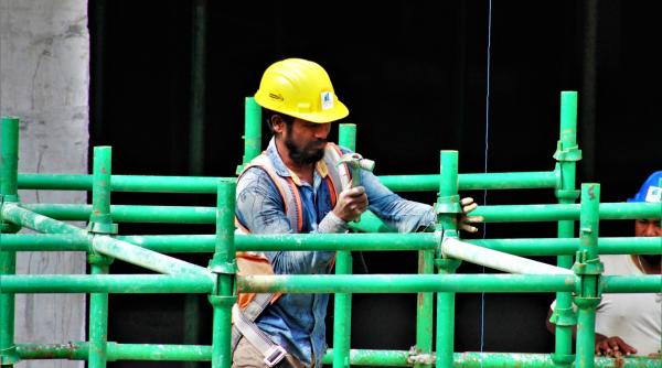 Lucrările de construcții, în creștere în luna iunie