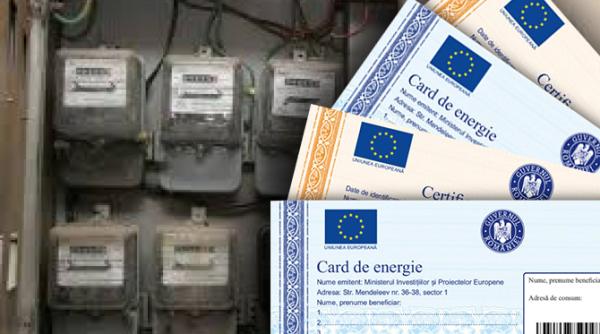 Schimbări privind cardurile de energie, chiar înaintea distribuirii tranşei a doua de 700 de lei