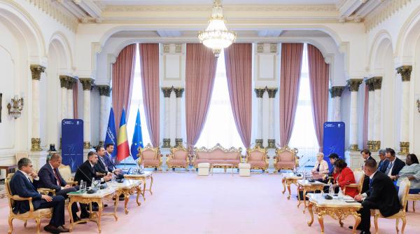 Premierul Ciolacu a cerut asistenţa tehnică a trei bănci de dezvoltare pentru operaţionalizarea viitoarei Bănci de Investiții și Dezvoltare S.A.