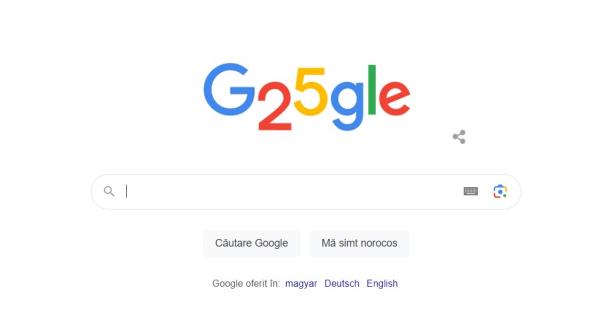 Google împlineşte 25 de ani