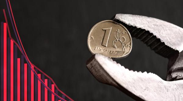 Rubla rusească a ajuns la cel mai slab curs din ultimele 18 luni (Reuters)