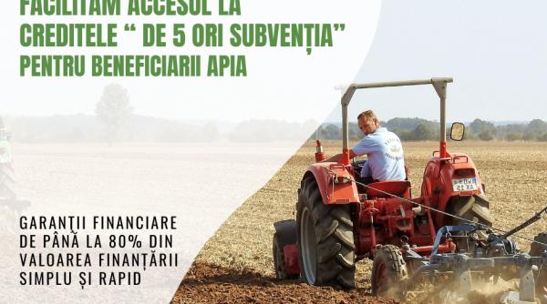 FNGCIMM lansează garanția "DE CINCI ORI SUBVENȚIA", produs de garantare  dedicat fermierilor care dețin adeverințe APIA