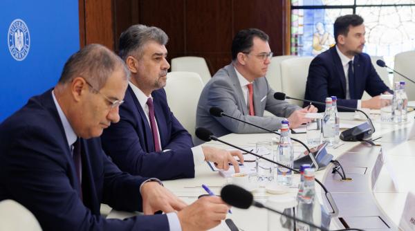 Marcel Ciolacu, discuții cu reprezentanții Consiliului Investitorilor Străini