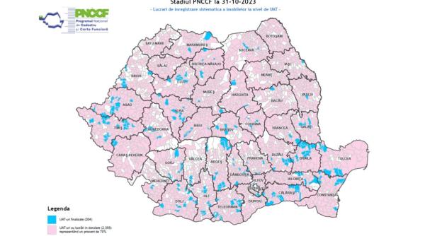 Cadastru gratuit pentru români. ANCPI, lista completă a localităţilor incluse în program
