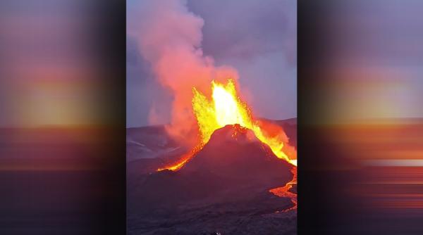 Europa sub asediul vulcanilor. Islanda și Sicilia în alertă VIDEO