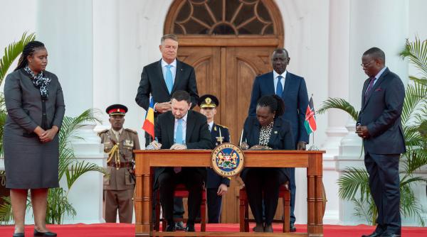 România - Kenya, memorandum de înţelegere în domeniul mediului. Document semnat în prezenţa preşedintelui Iohannis