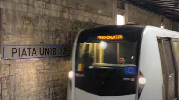 Defecțiune tehnică la Metrou. Probleme la stația Unirii 2