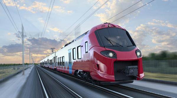 Primul tren nou, cumpărat de România după 30 ani, sosește la București