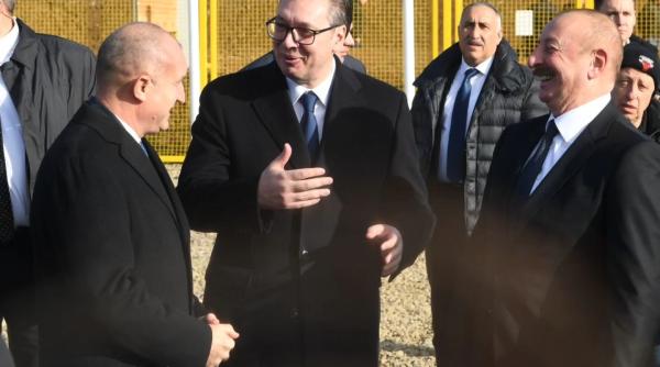 Serbia și Bulgaria au finalizat o conductă de gaz pentru a reduce dependența de Rusia