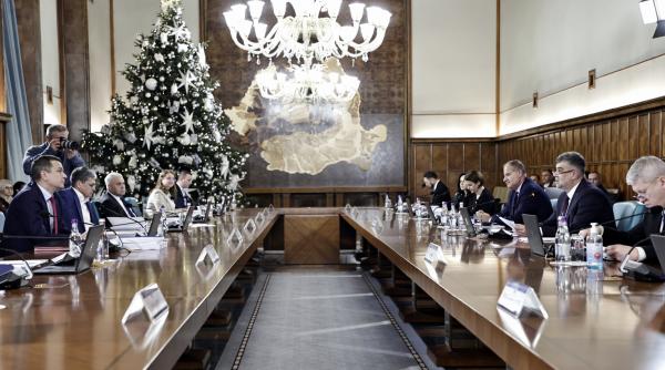 Joi, şedinţă de Guvern. Proiecte importante pe agendă, la final de an