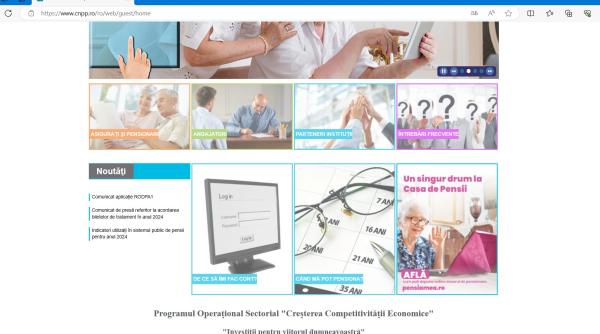 Casa de Pensii trimite românii să afle cum îşi pot depune online dosarul de pensionare pe un site care nu funcţionează
