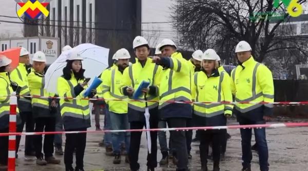 Japonezii au inspectat șantierul liniei de metrou spre Otopeni