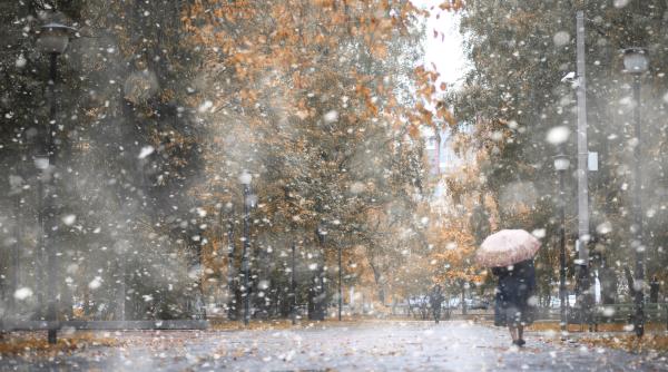 Avertizare meteo. Iarna se întoarce în forță