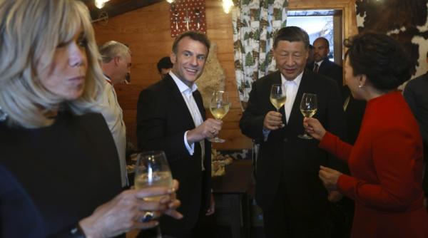 Cu ce delicatese a vrut Macron a vrut să-l înduplece pe Xi Jinping