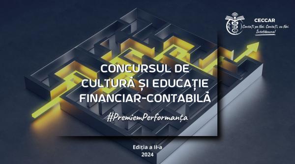 Ministerul Educației și CECCAR premiază performanța. Etapa naţională a Concursului de cultură și educație financiar-contabilă, ediția a II-a