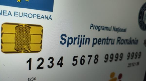 "Sprijin pentru România". Ministrul Fondurilor Europene a anunţat când intră banii pe carduri