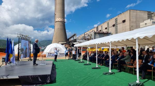 Noua termocentrală de la Mintia, cea mai mare capacitate energetică pusă în funcție în ultimii 30 de ani