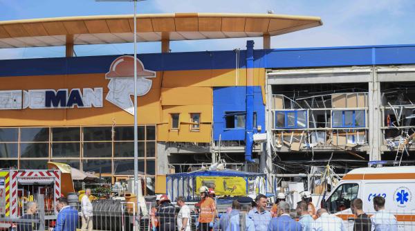 Explozie soldată cu mai mulți răniți într-un magazin de bricolaj din Botoșani
