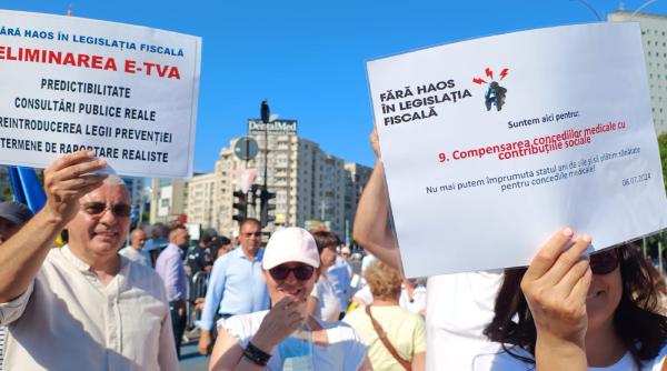 Ce le transmite Marcel Boloş contabililor, după protestul de luni