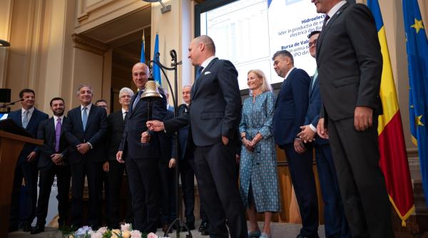 Evoluţia acţiunilor Hidroelectrica, la un an de la listarea la Bursa de Valori Bucureşti