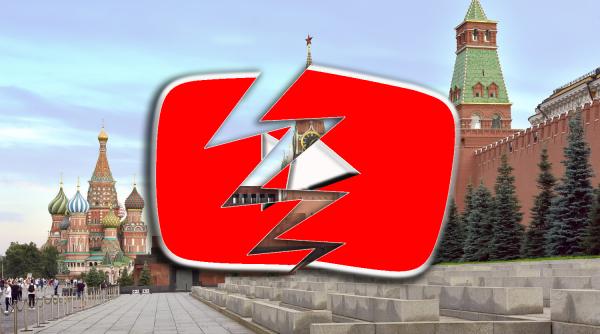 Rusia a declarat război Youtube-ului. Viteza de încărcare a scăzut cu 70%