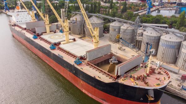 Ucraina își intensifică exporturile de cereale, în ciuda atacurilor rusești tot mai dese