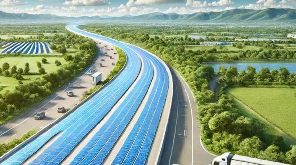 Autostrăzi acoperite cu panouri solare