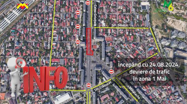 Se extinde șantierul pentru linia de metrou M6. STB anunță modificarea unor trasee