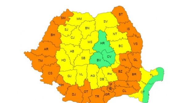 Încă un val de căldură cuprinde România. Avertizare ANM
