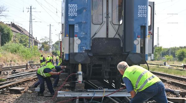 CFR Călători anunță ce se întâmplă cu biletele trenului deraiat în Ungaria