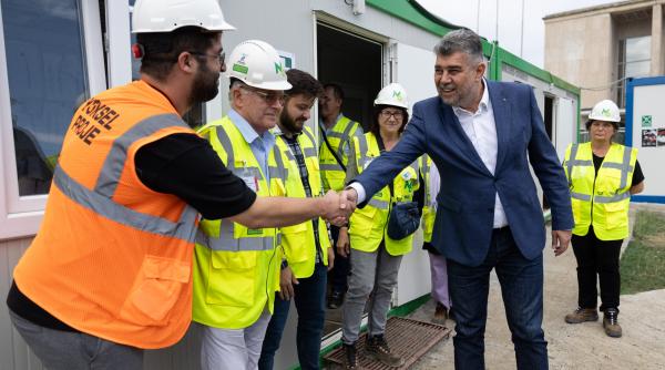 Ciolacu, pe șantierul liniei de metrou M6: Singura soluție pentru transportul din București este metroul