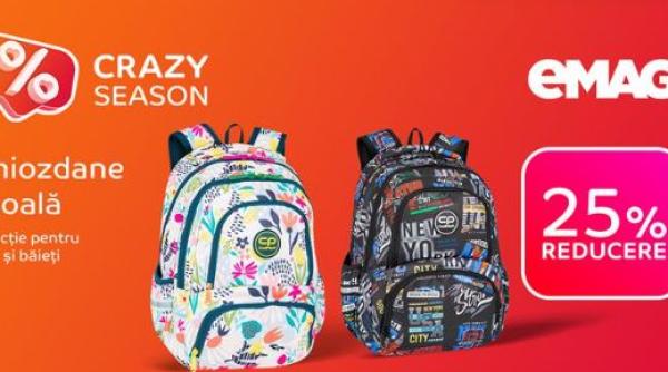 Pentru noul an școlar, eMAG are peste 640.000 de produse în ofertă ce pot fi achitate în 12, 24 sau 36 de rate  