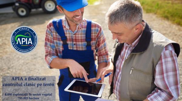 Campania 2024: APIA a finalizat controlul pe teren