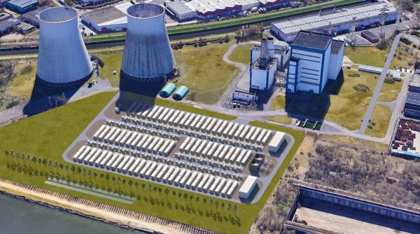 Unul dintre cele mai mari parcuri de stocare a energiei din Europa prinde contur. Unde se construiește